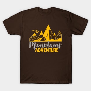 mountains adventure T-Shirt